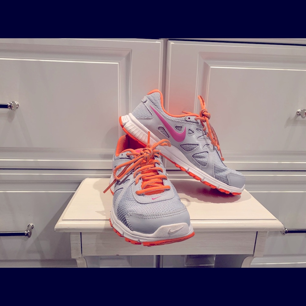 Nike athletic running shoes